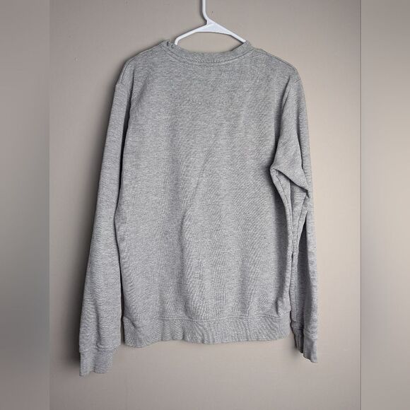 Kronstradt regular fit crew neck sweatshirt sweater grey logo small - Picture 6 of 8